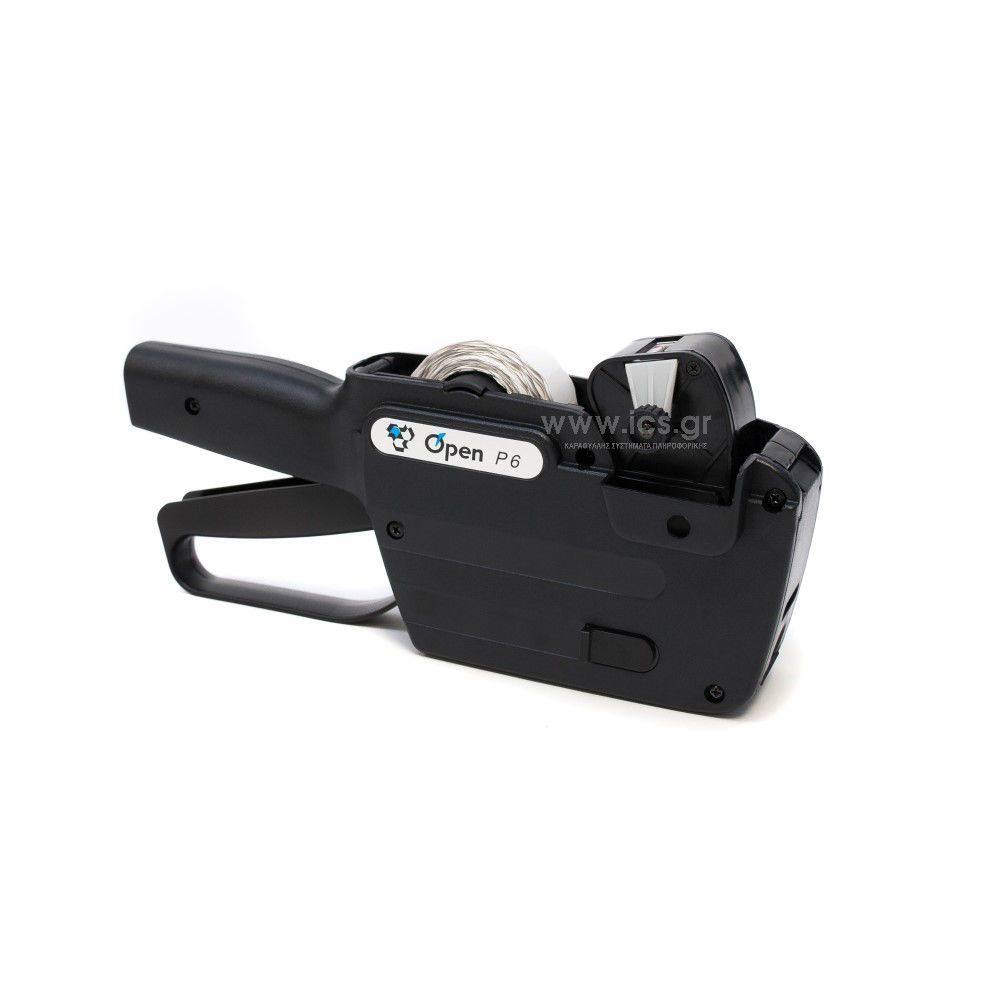 Ετικετογράφος Open P6 2212 - Μονής σειράς - 6 ψηφίων