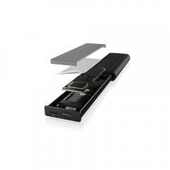 RaidSonic ICY BOX Θήκη για Σκληρό Δίσκο M.2 PCI Express NVME με σύνδεση USB 3.2 (IB-1807MT-C31) (RSCIB-1807MT-C31)