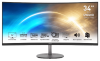 MSI MONITOR PRO MP341CQ, CURVED VA UWQHD, 34", 21:9, 300CD/M2, 3000:1, 1MS, 100Hz, 3440x1440, 2xHDMI/ 1xDP/ HP OUT, 2x 2W SPEAKE