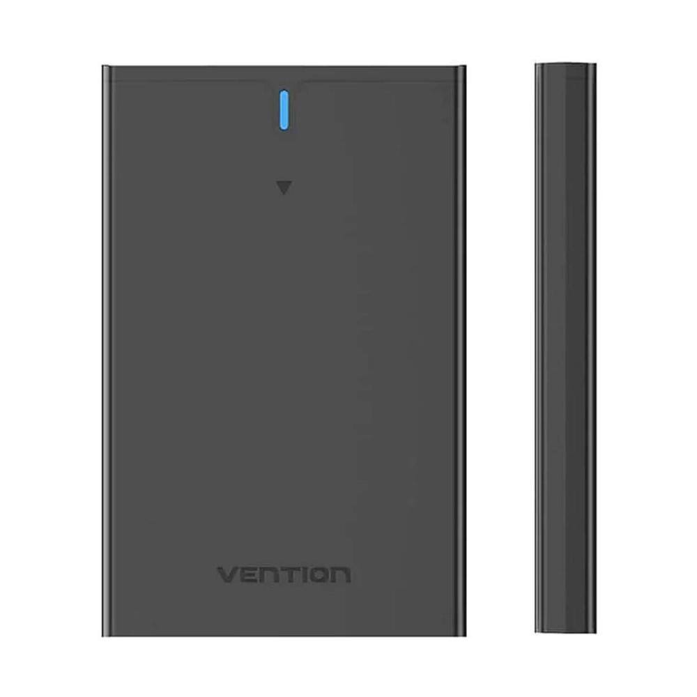 VENTION 2.5" Hard Drive Enclosure SATA III, (USB 3.1 Gen 2-C) Black (KPBB0) (VENKPBB0)
