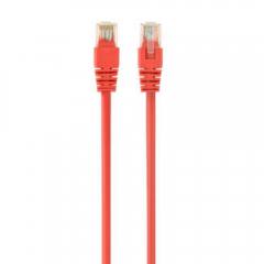 Gembird U/UTP Cat.5e Καλώδιο Δικτύου Ethernet 0.5m Κόκκινο (PP12-0.5M/R) (GEMPP12-0.5M-R)