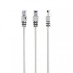 Gembird U/UTP Cat.5e Καλώδιο Δικτύου Ethernet 0.5m Γκρι (PP12-0.5M) (GEMPP12-0.5M)