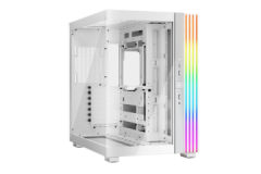 BEQUIET PC CHASSIS LIGHT BASE 600 DX WHITE BGW66, MIDI TOWER ATX, ARGB LIGHTING, W/O PSU, W/O FAN, 3YW.