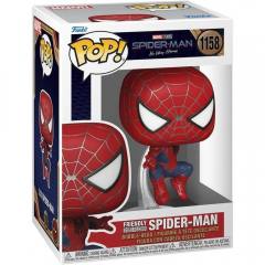 Funko Pop! Movies: Spider-Man No Way Home - Spider-Man Friendly Neighborhood Leaping #1158 (FNK76076)