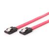 Gembird Cc-SATAm-data-xl Cable For SATA Data Iii (6gb/s) Drives 100cm Metal Latches Red (CC-SATAM-DATA-XL) (GEMCC-SATAM-DATA-XL)