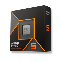 AMD CPU RYZEN 5 9600X, 6C/12T, 3.9-5.4GHz, CACHE 6MB L2+32MB L3, SOCKET AM5, BOX, 3YW.