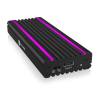 RaidSonic ICY BOX Θήκη για Σκληρό Δίσκο M.2 PCI Express NVME με σύνδεση USB 3.1 Type-C (IB-1824ML-C31) (RSCIB-1824ML-C31)