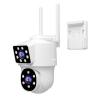 SRIHOME PZT IP CAMERA 4MP DUAL LENS WIFI PANORAMIC MONITORING