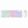 BARACUDA GAMING COMBO KEYBOARD AND MOUSE BGC-012 ORCA WHITE