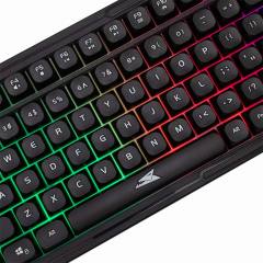 BARACUDA GAMING COMBO KEYBOARD AND MOUSE BGC-012 ORCA BLACK