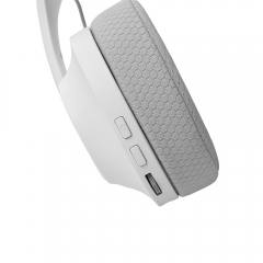 WHITE SHARK TRIPLE MODE (WIRED/WIRELESS/BT) GAMING HEADSET WGH-2441 WHITE/GREY