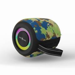 GEMBIRD PORTABLE BT PARTY SPEAKER WITH RGB LED LIGHT EFFECT CAMO