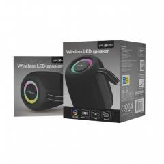 GEMBIRD PORTABLE BT PARTY SPEAKER WITH RGB LED LIGHT EFFECT BLACK