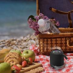 GEMBIRD PORTABLE BT PARTY SPEAKER WITH RGB LED LIGHT EFFECT BLACK