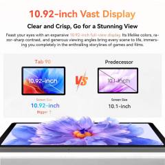 BLACKVIEW OCTA-CORE TABLET 10.92' (8GB+128GB) TAB 90 4G ANDROID 14 GREY