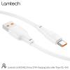 LAMTECH HIGH POWER CABLE USB TO TYPE-C 1M 27W WHITE