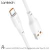 LAMTECH HIGH POWER CABLE USB TO TYPE-C 1M 27W WHITE