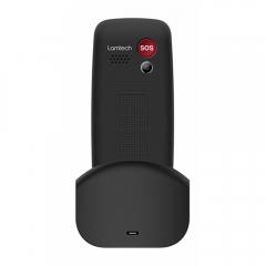 LAMTECH MOBILE PHONE 2.4' GR DUAL SIM TINY L II WITH DOCK BLACK