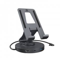 ICY BOX TABLET AND SMARTPHONE HOLDER UP TO 11' WITH 8IN1 DOCKING STATION