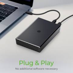 ICY BOX TYPE-C 3.2 GEN2 RAID ENCLOSURE FOR 2xHDD/SSD BLACK