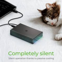 ICY BOX TYPE-C 3.2 GEN2 RAID ENCLOSURE FOR 2xHDD/SSD BLACK