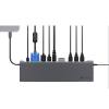 ICY BOX 11 IN 1 TYPE-C NOTEBOOK DOCKING STATION WITH TRIPLE VIDEO OUTPUT