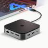 ICY BOX 7 IN 1 USB4 DOCKING STATION WITH DUAL VIDEO OUTPUT