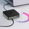 ICY BOX 7 IN 1 USB4 DOCKING STATION WITH DUAL VIDEO OUTPUT