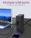 ICY BOX 14 IN 1 USB/TYPE-C DOCK WITH TRIPLE VIDEO OUTPUT