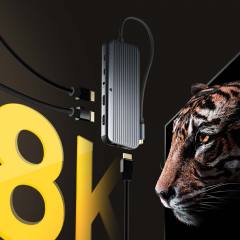 ICY BOX 12 IN 1 TYPE-C MOBILE DOCKING STATION WITH TRIPLE VIDEO OUTPUT