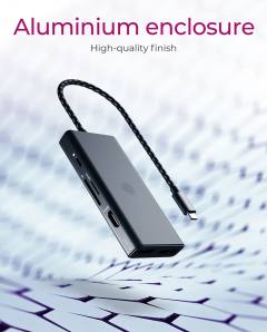 ICY BOX 9 IN 1 TYPE-C DOCKING STATION WITH TRIPLE VIDEO OUTPUT PD100W