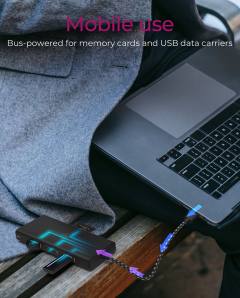 ICY BOX 9 IN 1 TYPE-C DOCKING STATION WITH TRIPLE VIDEO OUTPUT PD100W