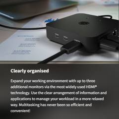 ICY BOX 12 IN 1 TYPE-C DOCK WITH PD UP TO 100W BLACK