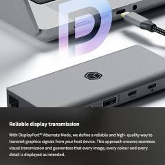 ICY BOX 12 IN 1 TYPE-C NOTEBOOK DOCKING STATION PD100W