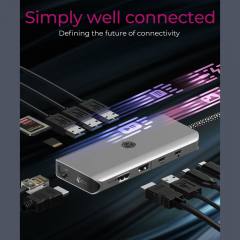 ICY BOX 12 IN 1 TYPE-C NOTEBOOK DOCKING STATION PD100W