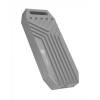 ICY BOX TYPE-C USB4 GEN3x2 M.2 NVMe SSD ENCLOSURE M-KEY SILVER