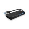 ICY BOX 3-PORT USB 3.2 HUB & CARD READER