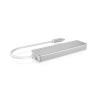 ICY BOX TYPE-C 3-PORT USB 3.2 HUB AND MULTI CARD READER SILVER