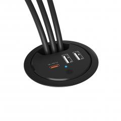 ICY BOX DESK USB CHARGER PD 27W & QC3.0