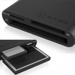 ICY BOX TYPE-C 3.2 MULTI CARD READER BLACK
