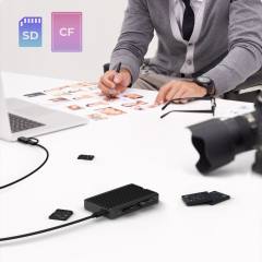 ICY BOX 2-WAY USB 3.2 CARD READER