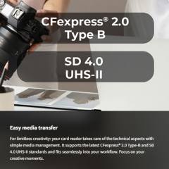 ICY BOX 2-WAY USB 3.2 CARD READER