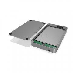 ICY BOX TYPE-C 3.2 GEN2 ENCLOSURE FOR 2.5' SATA DRIVES SILVER