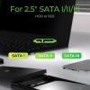 ICY BOX EXTERNAL USB 3.2 2.5' SATA ENCLOSURE WITH COMBI-CABLE BLACK