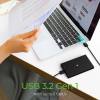 ICY BOX EXTERNAL USB 3.2 2.5' SATA ENCLOSURE WITH COMBI-CABLE BLACK