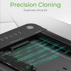 ICY BOX M.2 NVME & SATA 2.5”/3.5” SSD/HDD CLONE & DOCKING STATION