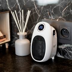 ADLER LED PORTABLE FAN HEATER 1500W WHITE