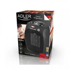 ADLER CERAMIC FAN HEATER 1500W BLACK