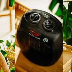 ADLER CERAMIC FAN HEATER 1500W BLACK