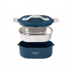 ADLER FOOD CONTAINER - HEATED - METAL CONTAINER BLUE